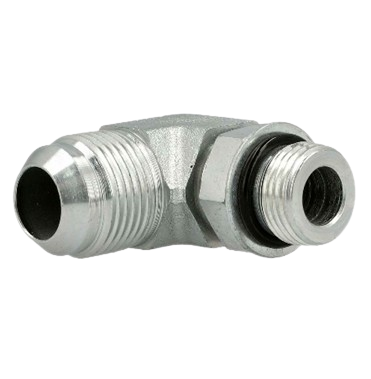 Adaptador 90° Macho JIC / Macho Sae con Oring Código: 1JO90-12-16
