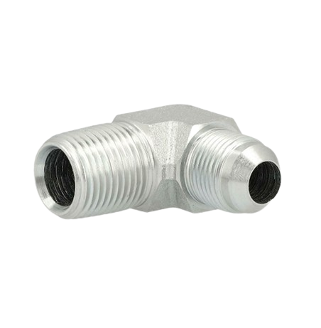 Adaptador 90° Macho JIC / Macho NPT Código: 1JN9-05-04