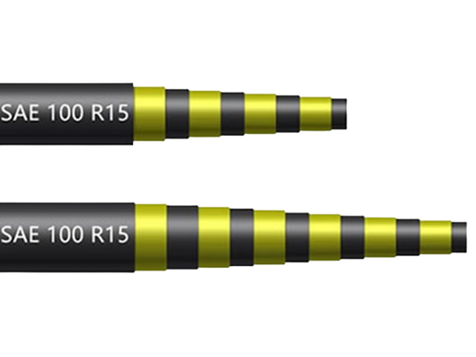 Manguera Hidraulica SAE100 R15 Cuatro Mallas A.P 10    5/8"