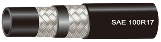 Manguera Hidraulica SAE100 R17 Entramado 2 Malla MHSAE100R1704 1/4"