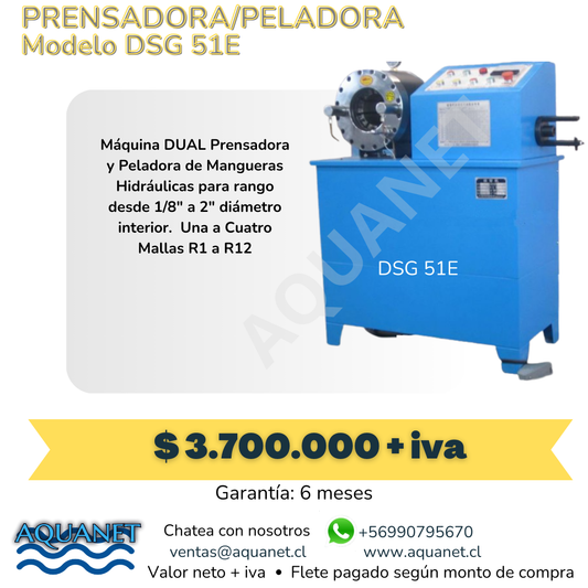 PRENSADORA / PELADORA DSG 51B
