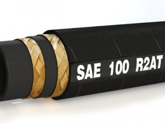 Rollo de Manguera Hidráulica SAE 100 R2AT 1/2" 2 mallas (50mts) Código 1002SN008