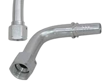 Terminal JIC 45° Hembra Código: 26741 JIC45 06,04  3/8"  1/4"